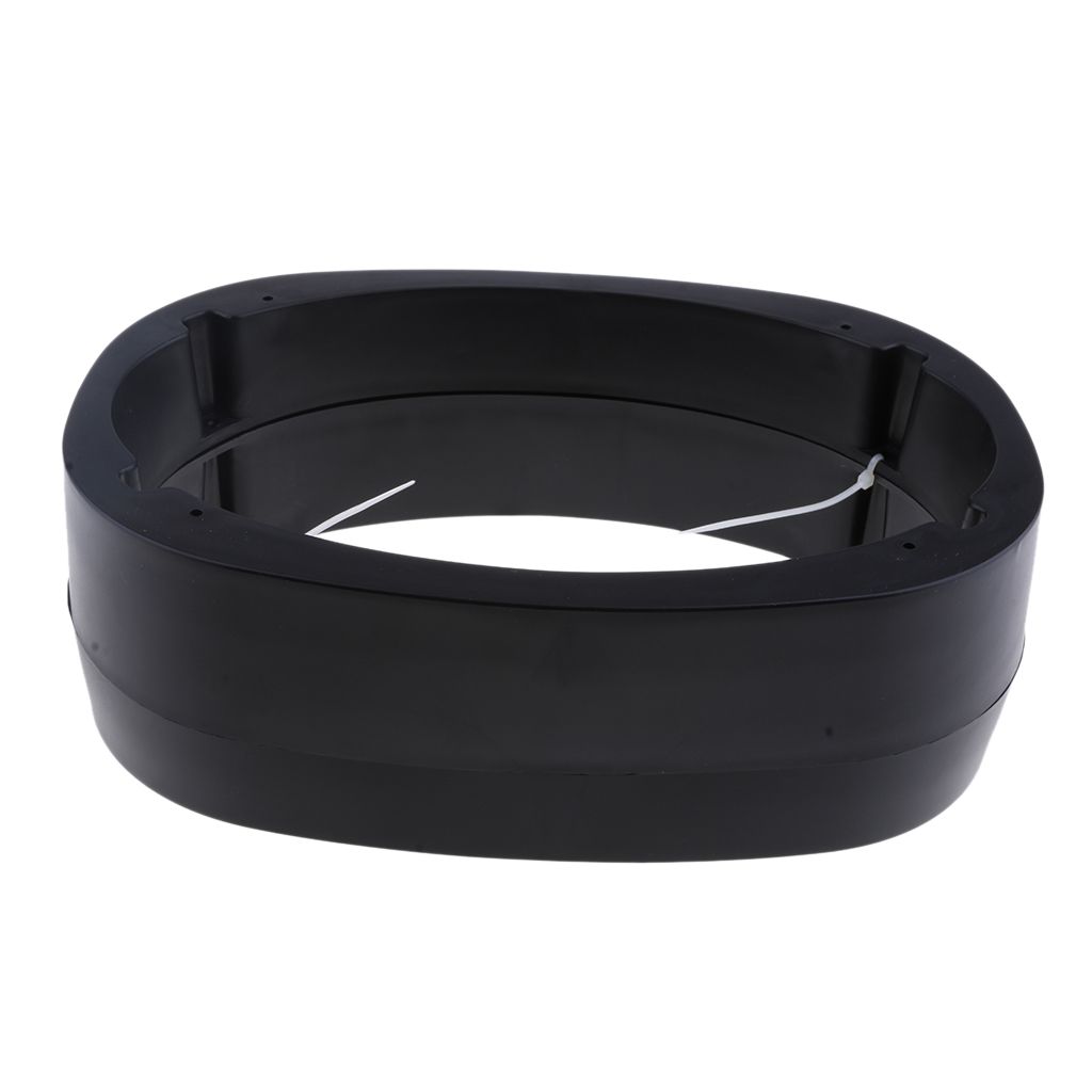Universal 2 Pieces 6"x9" Stereo Speaker Spacer Hollow Slope Ring Adaptor Mat