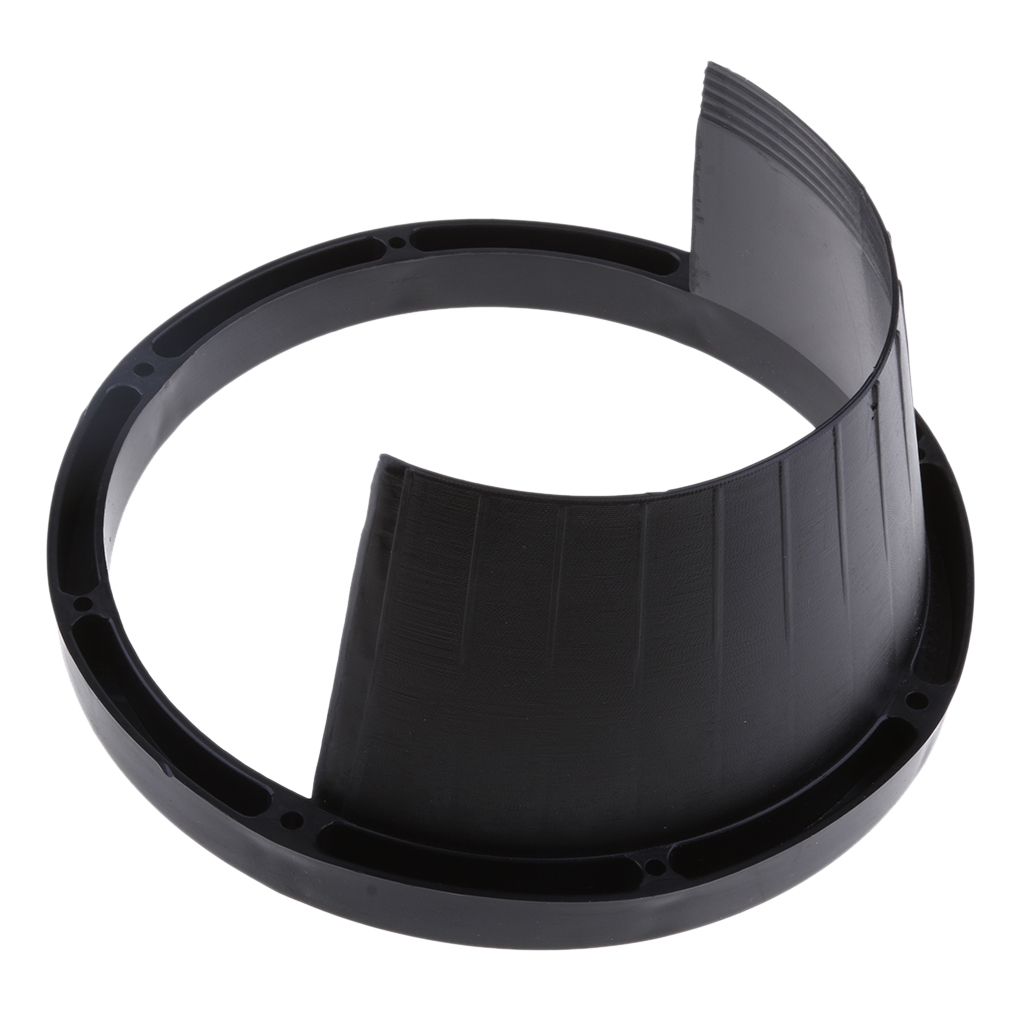 6.5'' Car Speaker Waterproof Cover Car Horn Plastic Spacer Protective Black