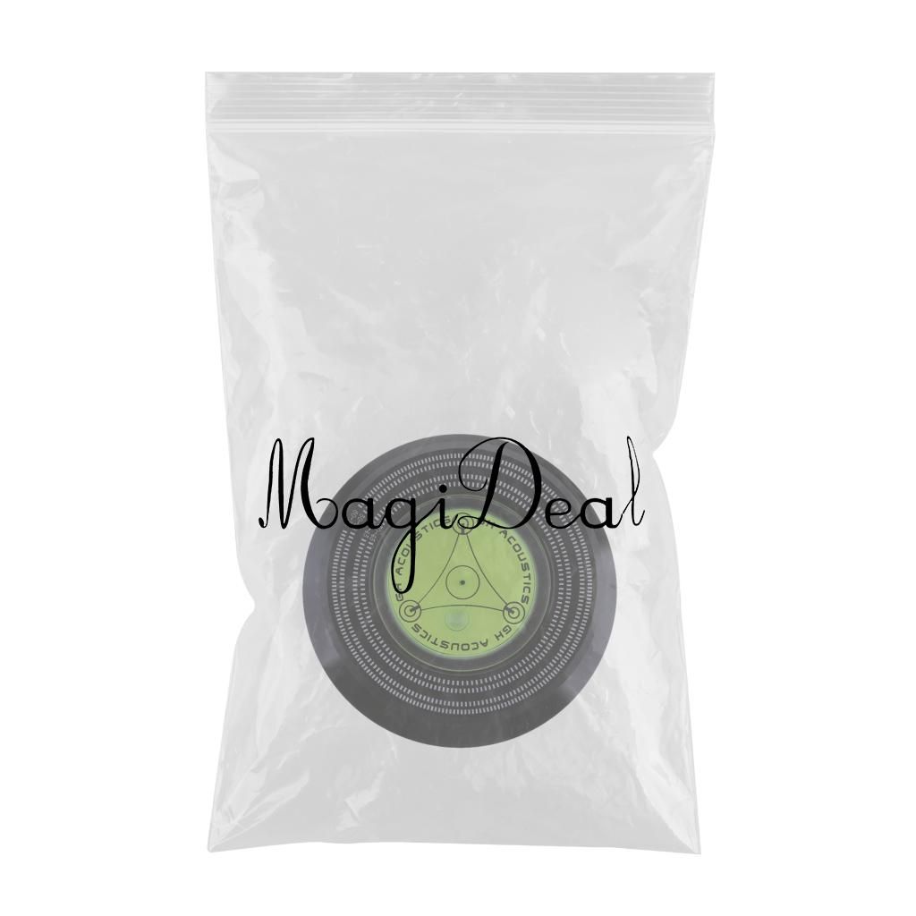 50/60hz Aluminum Record Weight LP Disc Stabilizer Turntable Clamp Black