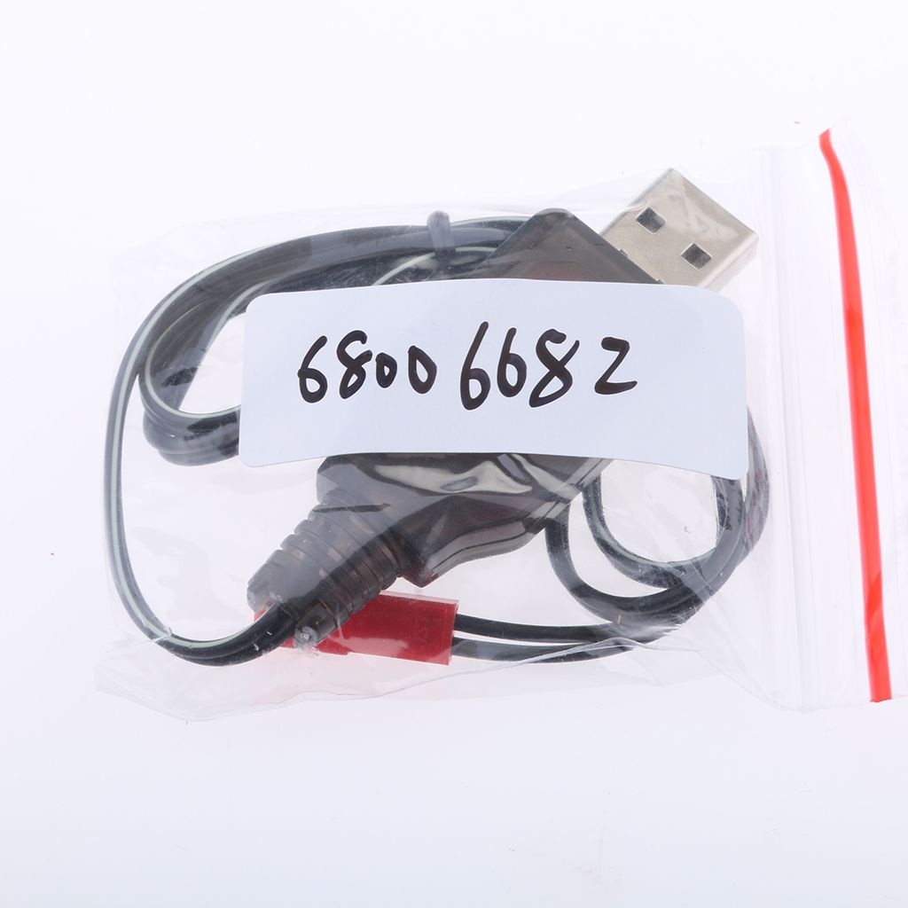 7.2V USB to JST-2P Plug NI-MH/NI-Cd Battery Charging Cable for RC Drone Toys
