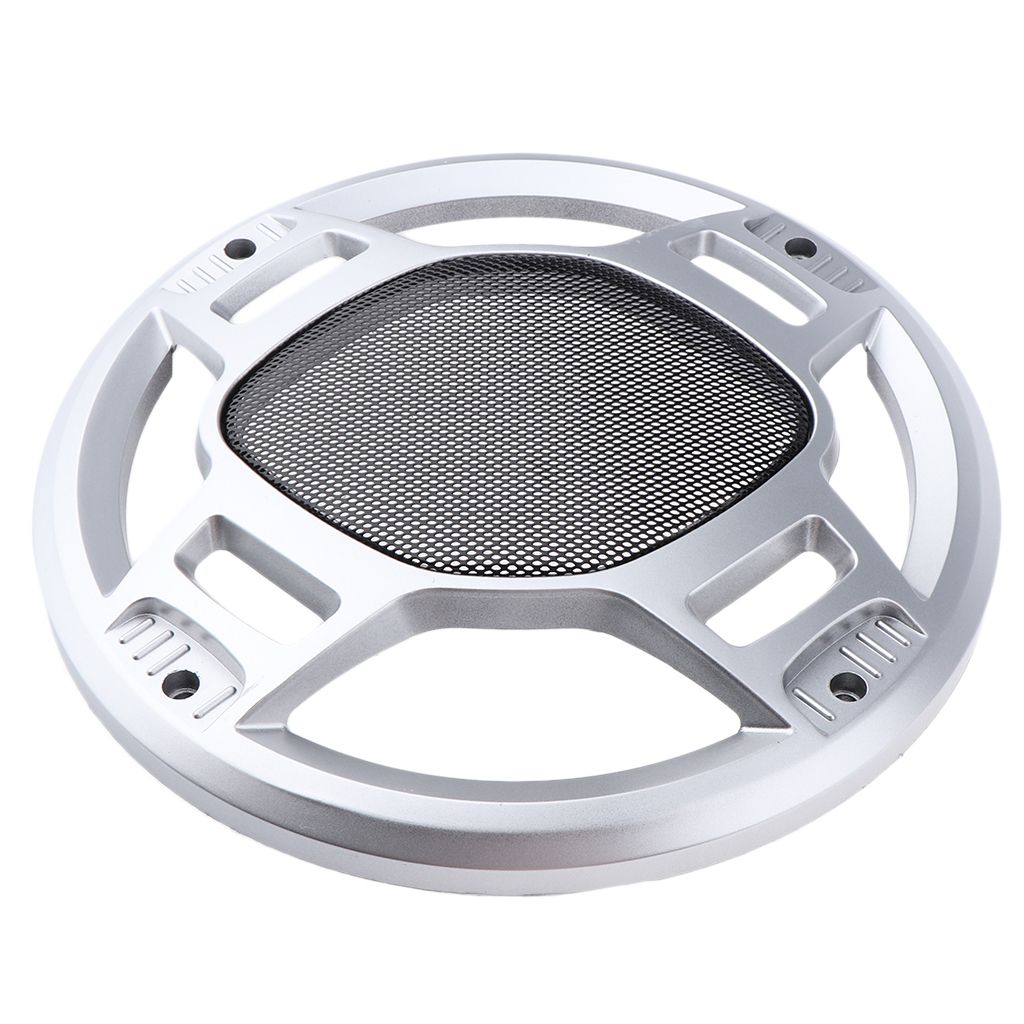 8 inch Speaker Cover Case Decorative Circle Metal Mesh Grille Protection