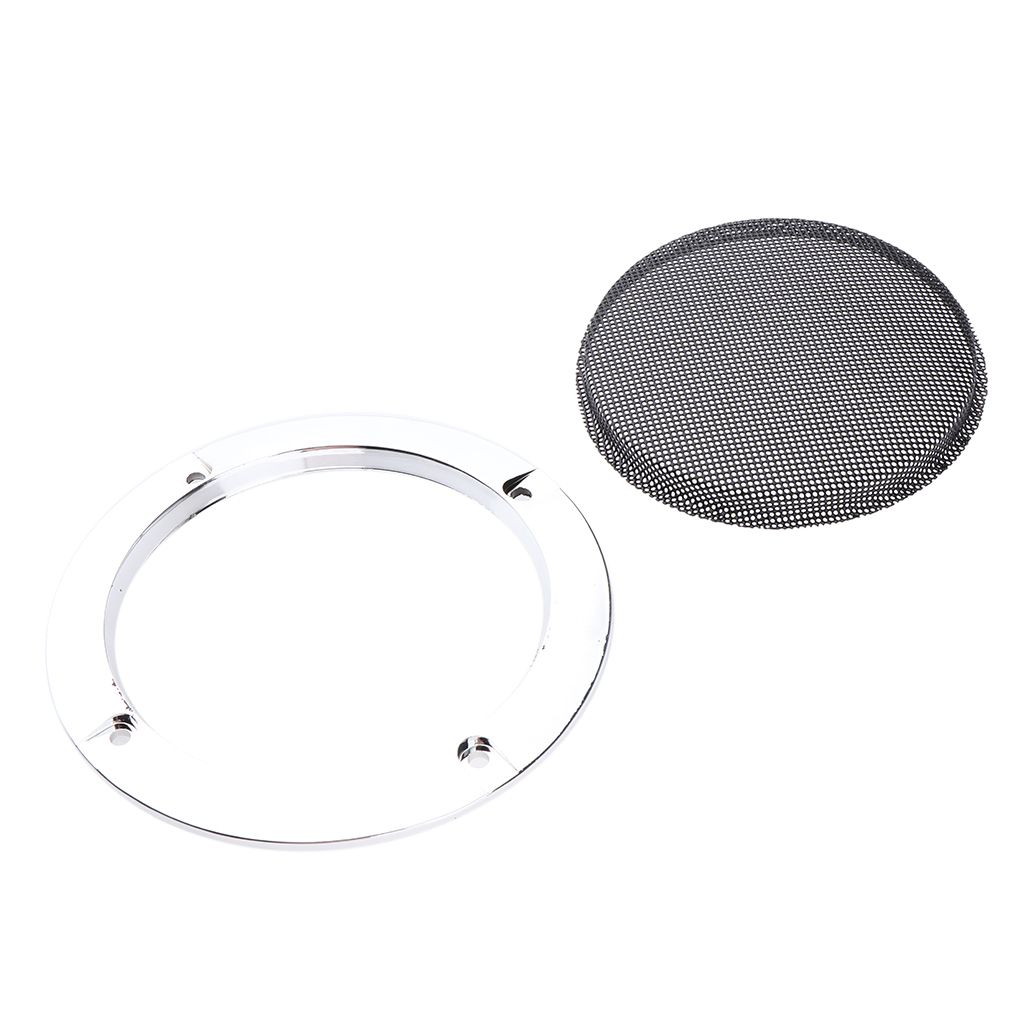 4inch Speaker Decorative Circle SubWoofer Grill Cover Guard Protector Mesh
