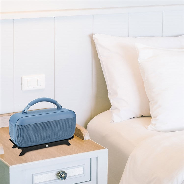 TXESIGN For Bose SoundLink Max Speaker Four-legged Desktop Stand Acrylic Storage Base, 101-E002-300049 - Transparent