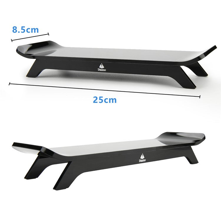 TXESIGN For Bose SoundLink Max Speaker Four-legged Desktop Stand Acrylic Storage Base, 101-E002-300049 - Transparent