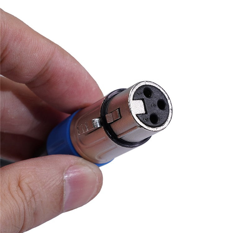 1m Gold Plated Mini XLR 3pin to XLR Audio Cable Male/Female Connector Microphone Cord Video Adapter Wire