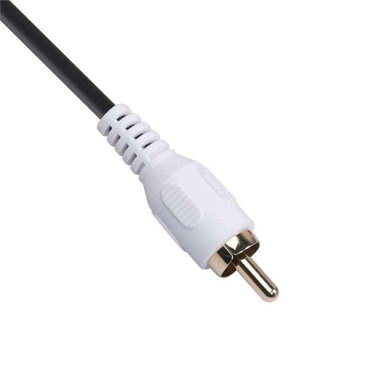 1.5m 6.35mm Male to Dual RCA Male Audio Cable HiFi Stereo Aux Adapter Splitter Cable Cord for Mixer