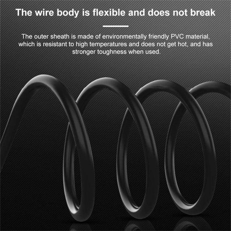 1m HDMI Male to Mini HDMI Male 4K HD Video Transfer Cable TV Projector Connection Cord - Black