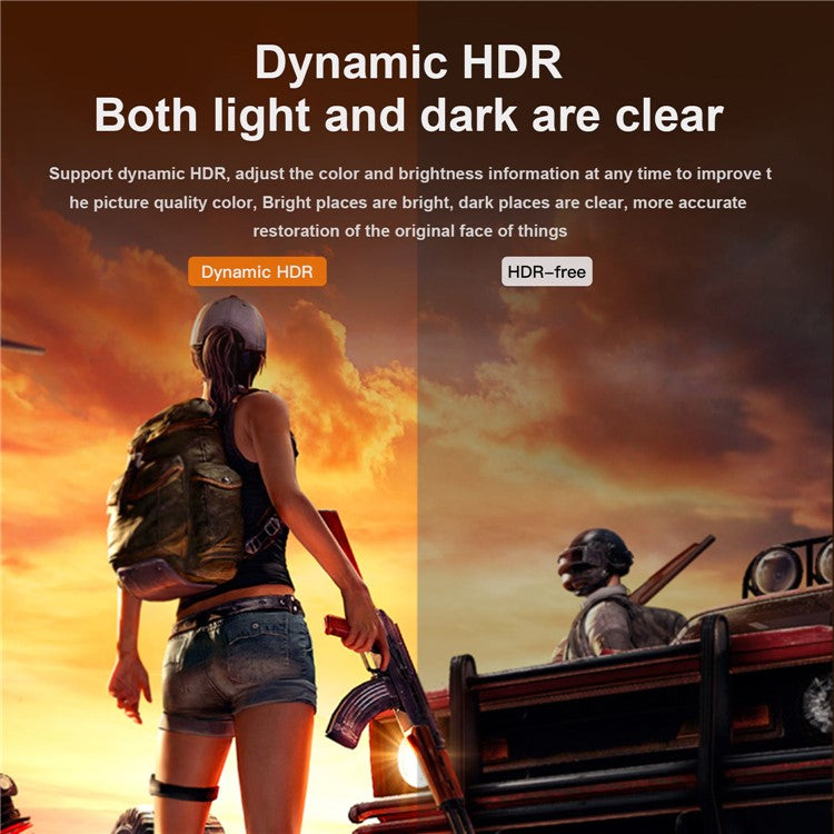 MINDPURE HD010 20m Fiber Optic HDMI 2.1 Male to Male Cable Support 8K / 60Hz 4K / 144Hz for Laptop PC Monitor
