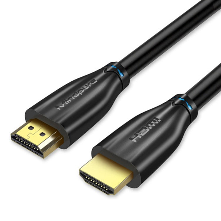 MINDPURE HD007 2m 48Gbps HDMI 2.1 Male to Male Cable PVC Cord Support 8K / 60Hz 4K / 144Hz, Professional Version