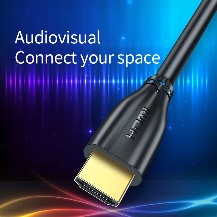 MINDPURE HD007 2m 48Gbps HDMI 2.1 Male to Male Cable PVC Cord Support 8K / 60Hz 4K / 144Hz, Professional Version