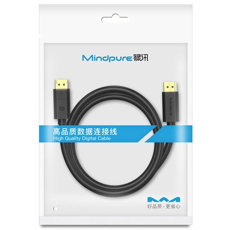 MINDPURE DP001 2m 3D Video Displayport 1.2 Cable 4K / 60Hz 2K / 144Hz DP to DP Cord
