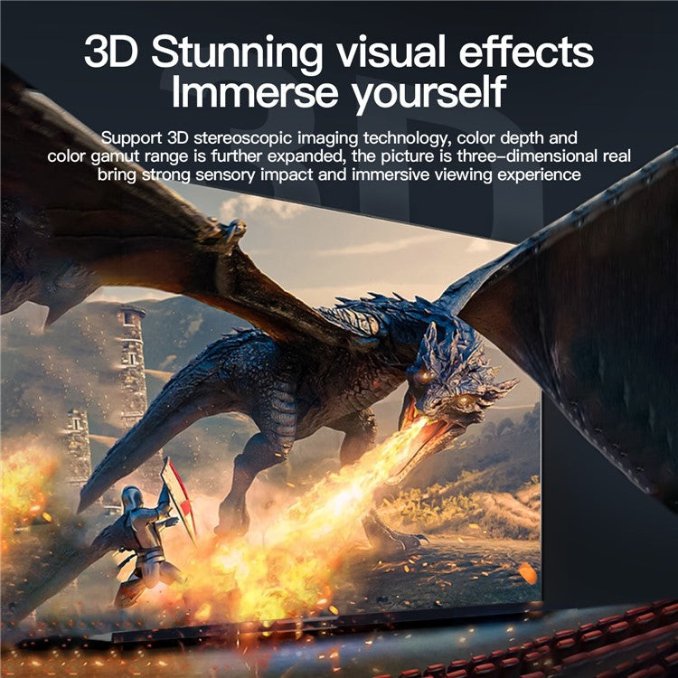 MINDPURE HD003 1m HDMI 2.0 4K HD Video Cable TV Monitor Connection Engineering Cable