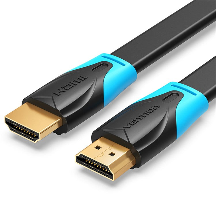VENTION VAA-B02-L200 2m HDMI Cable 4K 60Hz HD Male to Male Flat Cord for Projector TV Box Monitor