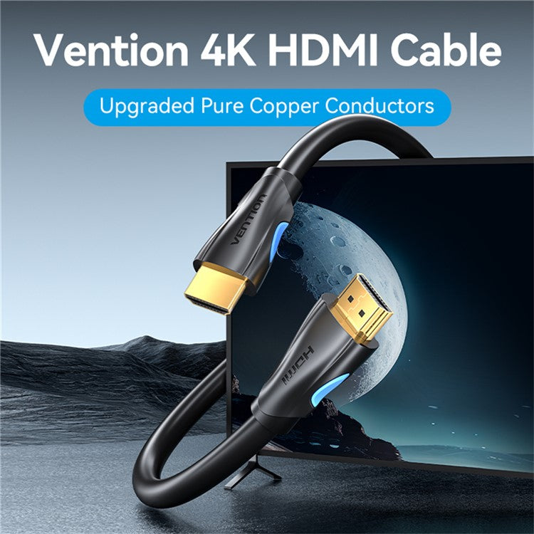 VENTION AAHBH AAH Series 2m HDMI Cable 4K Male to Male Cord for Laptops Projectors Xbox TV