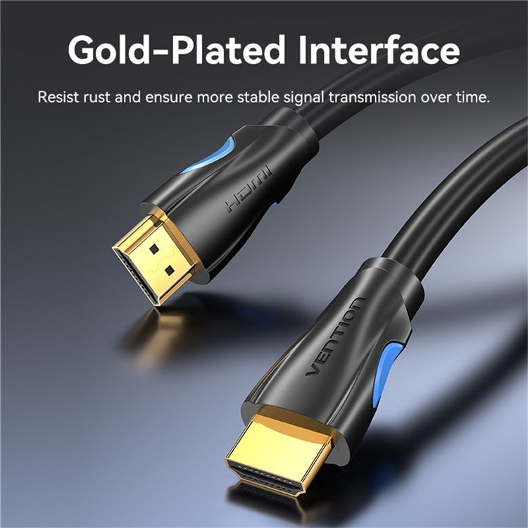 VENTION AAHBH AAH Series 2m HDMI Cable 4K Male to Male Cord for Laptops Projectors Xbox TV