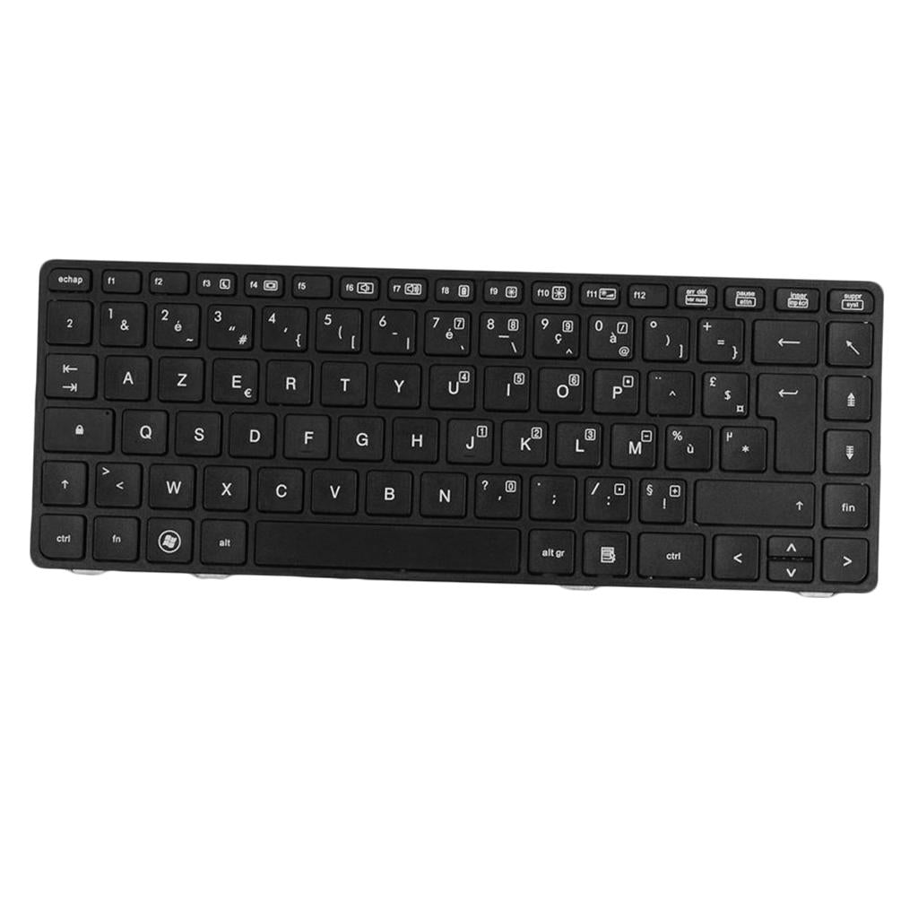 French Layout Keyobard Black Frame for HP 6470B 8460P 8460W 8470 8470B 8470P
