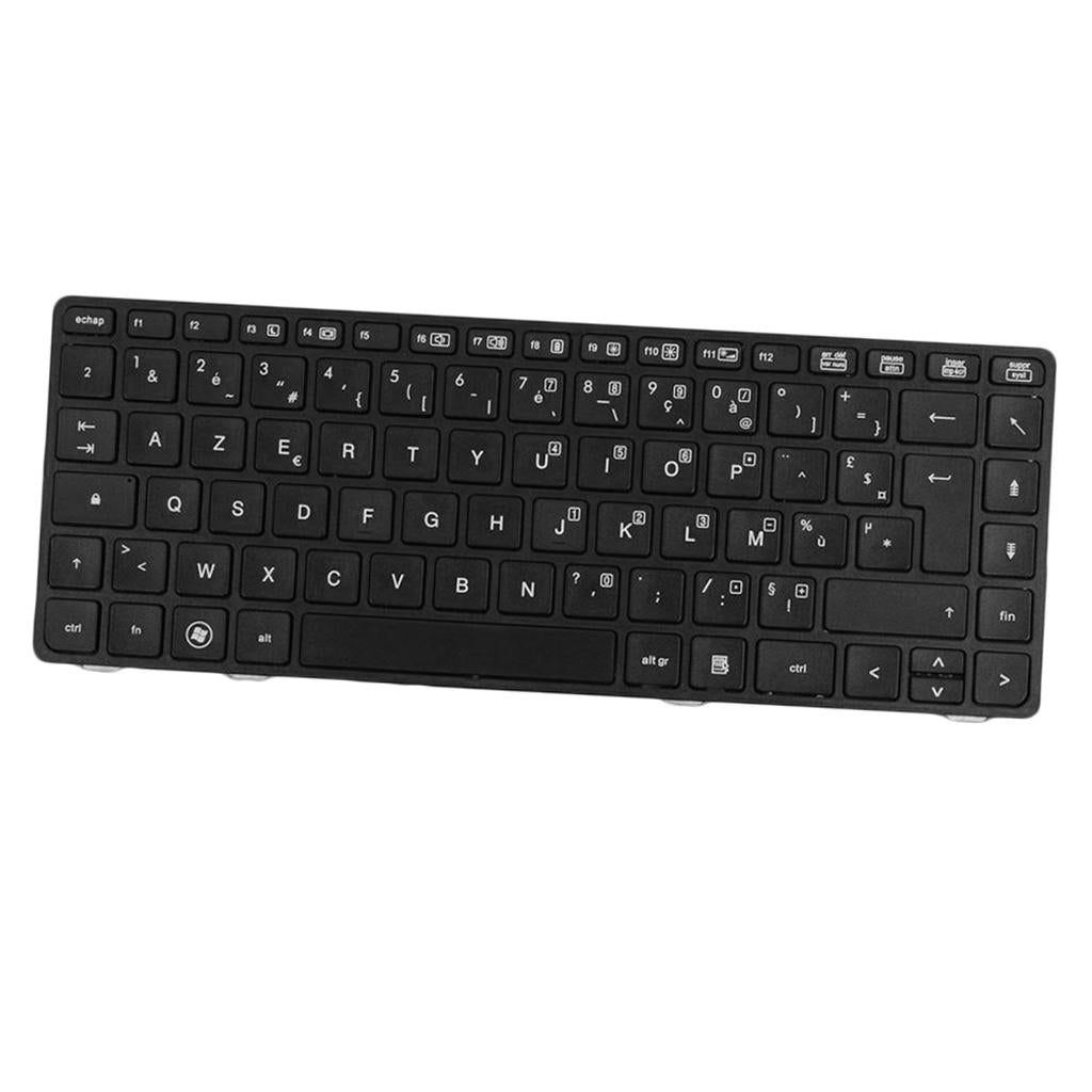 French Layout Keyobard Black Frame for HP 6470B 8460P 8460W 8470 8470B 8470P