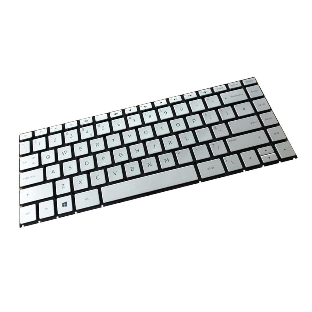 Silver UK English Layout Keyboard For HP 14-AB 14-ab010TX Laptop