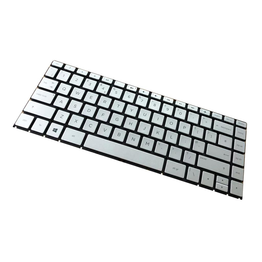 Silver UK English Layout Keyboard For HP 14-AB 14-ab010TX Laptop