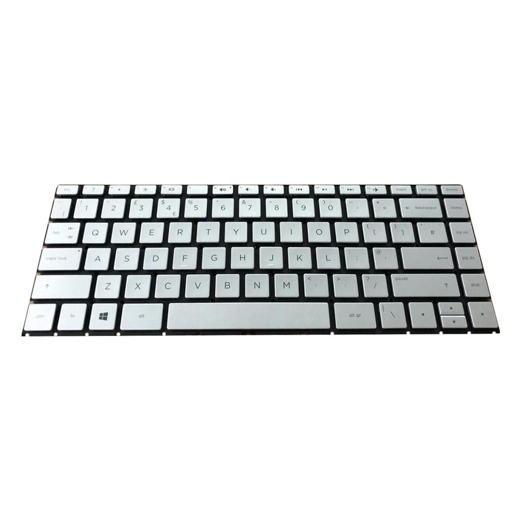 Silver UK English Layout Keyboard For HP 14-AB 14-ab010TX Laptop