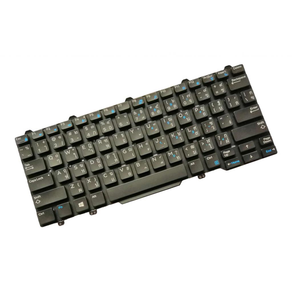 Keyboard For Dell Latitude 3340 3350 E5450 E7250 E7450 - Thai English Black