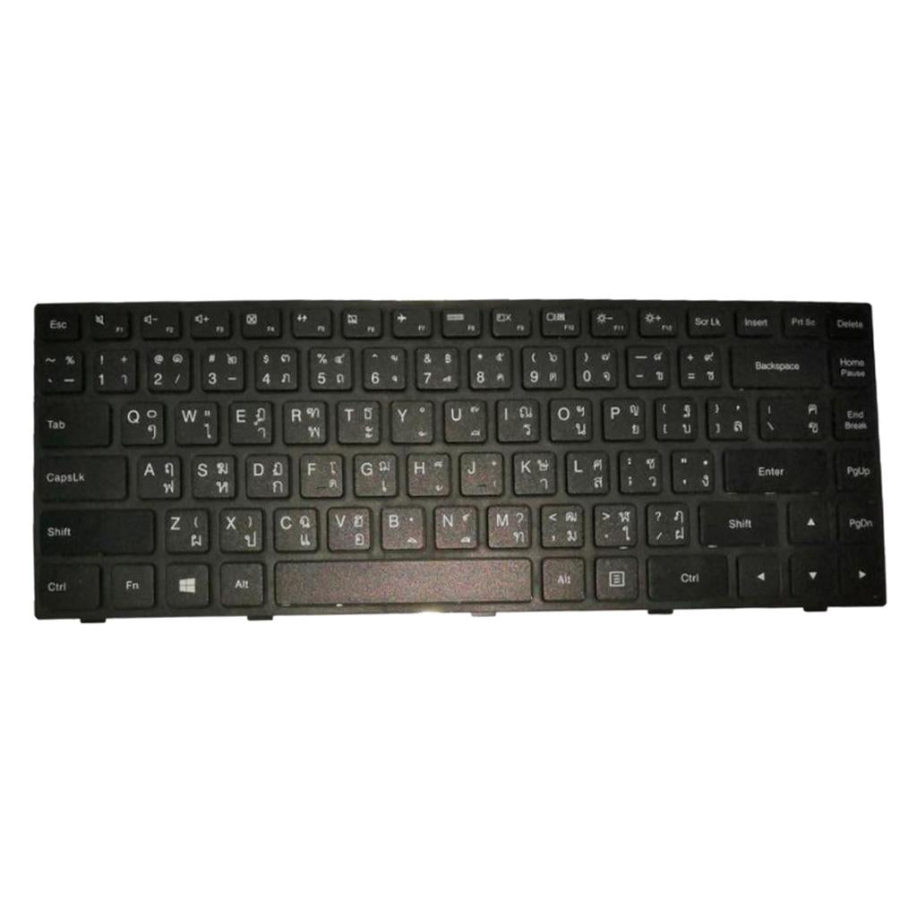 Keyboard For Lenovo IdeaPad 100-14 100-14IBD - Thai English Black