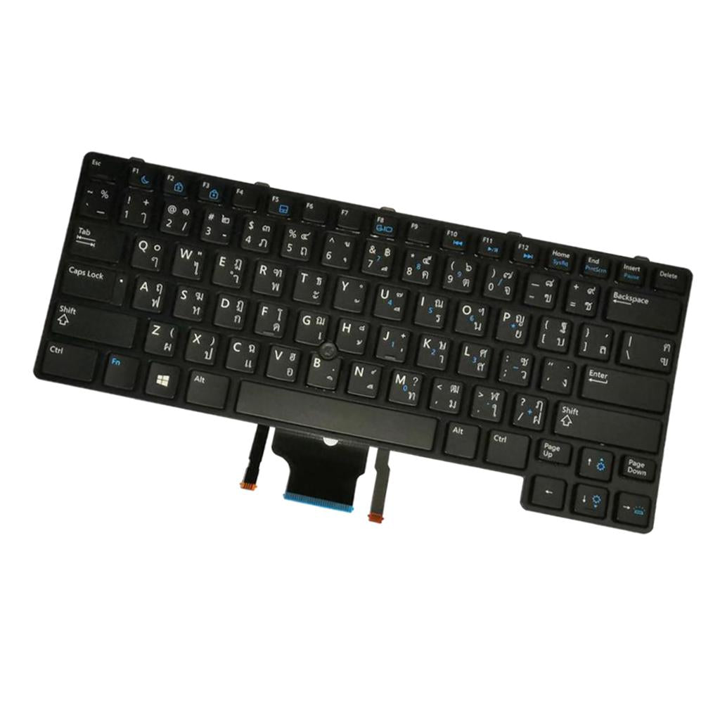Black Backlit Thai Keyboard For Dell E6430U E6330 6530U 6430u-100TB Laptop