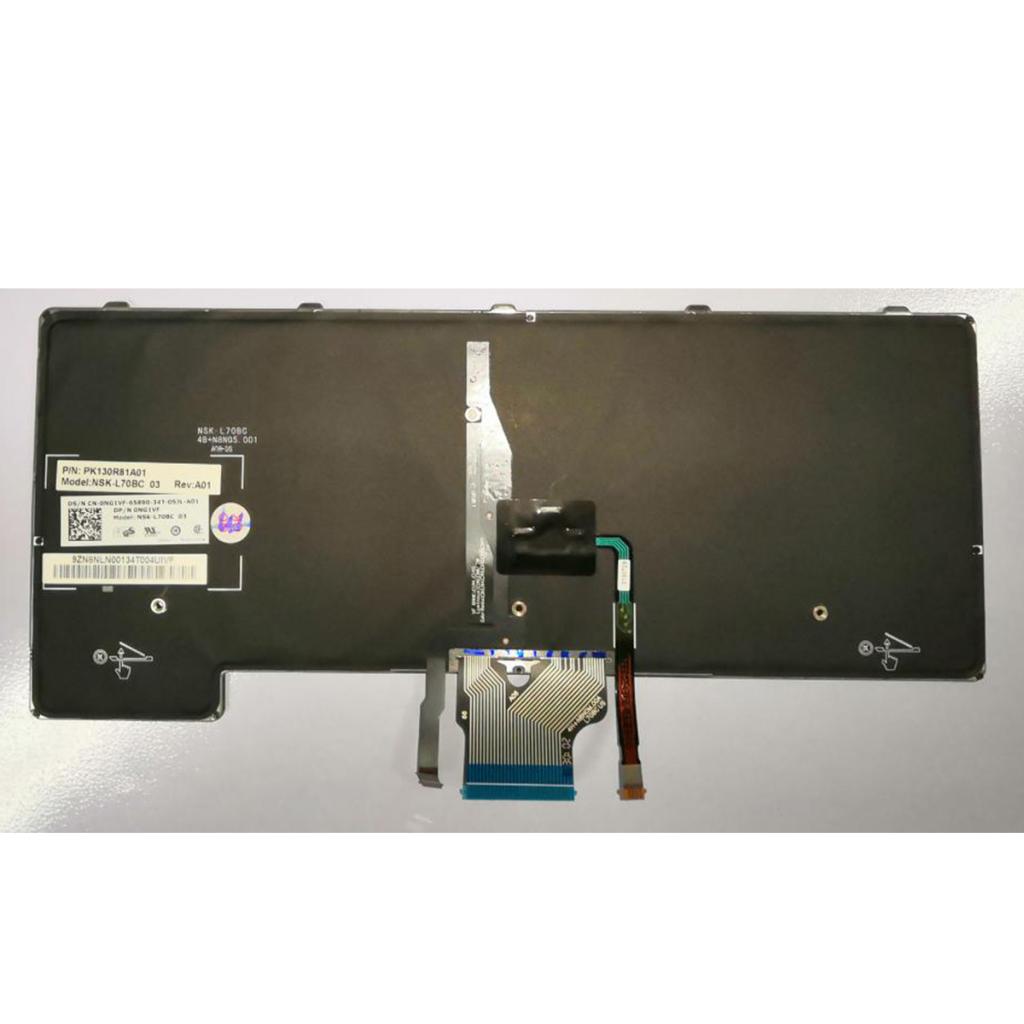 Black Backlit Thai Keyboard For Dell E6430U E6330 6530U 6430u-100TB Laptop