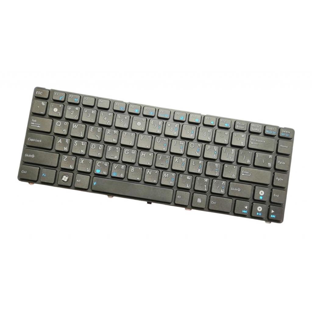 Keyboard w/ FRAME For ASUS K42 N43 X43 K43 U36J U36JC - Thai English Black