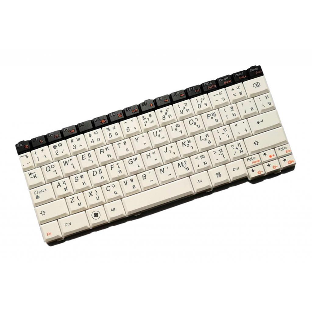 Keyboard w/ Frame For sony vaio SVE17 SVE1711 SVE1712 - Thai English White