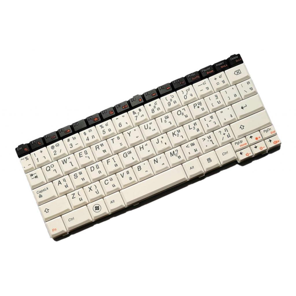 Keyboard w/ Frame For sony vaio SVE17 SVE1711 SVE1712 - Thai English White