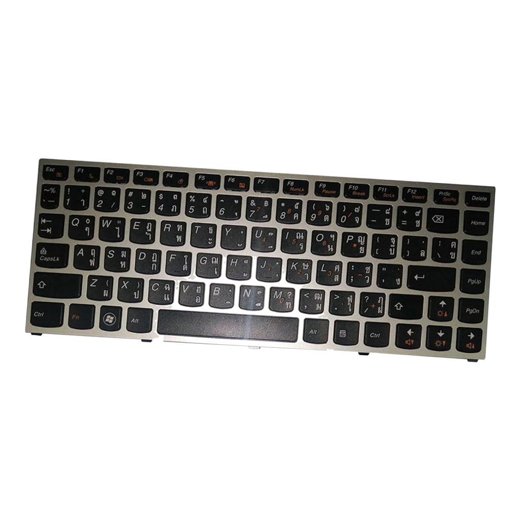 Keyboard TI for Lenovo IdeaPad U460A U460 U460S with Silver Frame