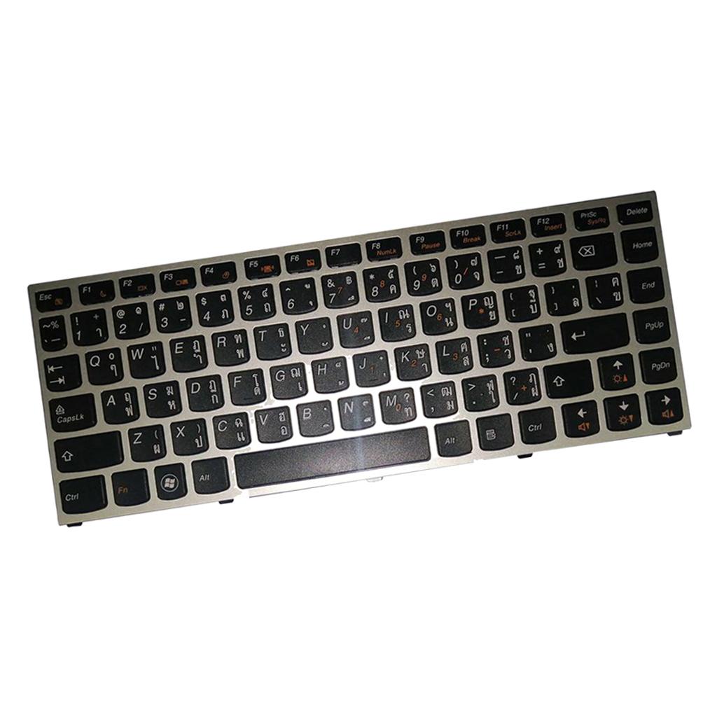 Keyboard TI for Lenovo IdeaPad U460A U460 U460S with Silver Frame