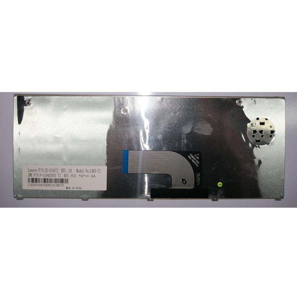 Keyboard TI for Lenovo IdeaPad U460A U460 U460S with Silver Frame