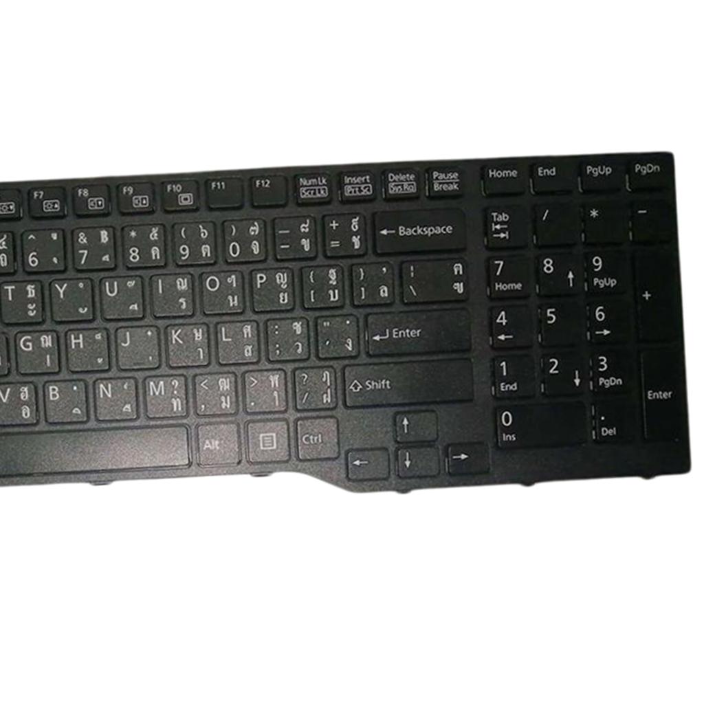 Keyboard TI for Fujitsu Lifebook E753 E754 Keyboard with Frame