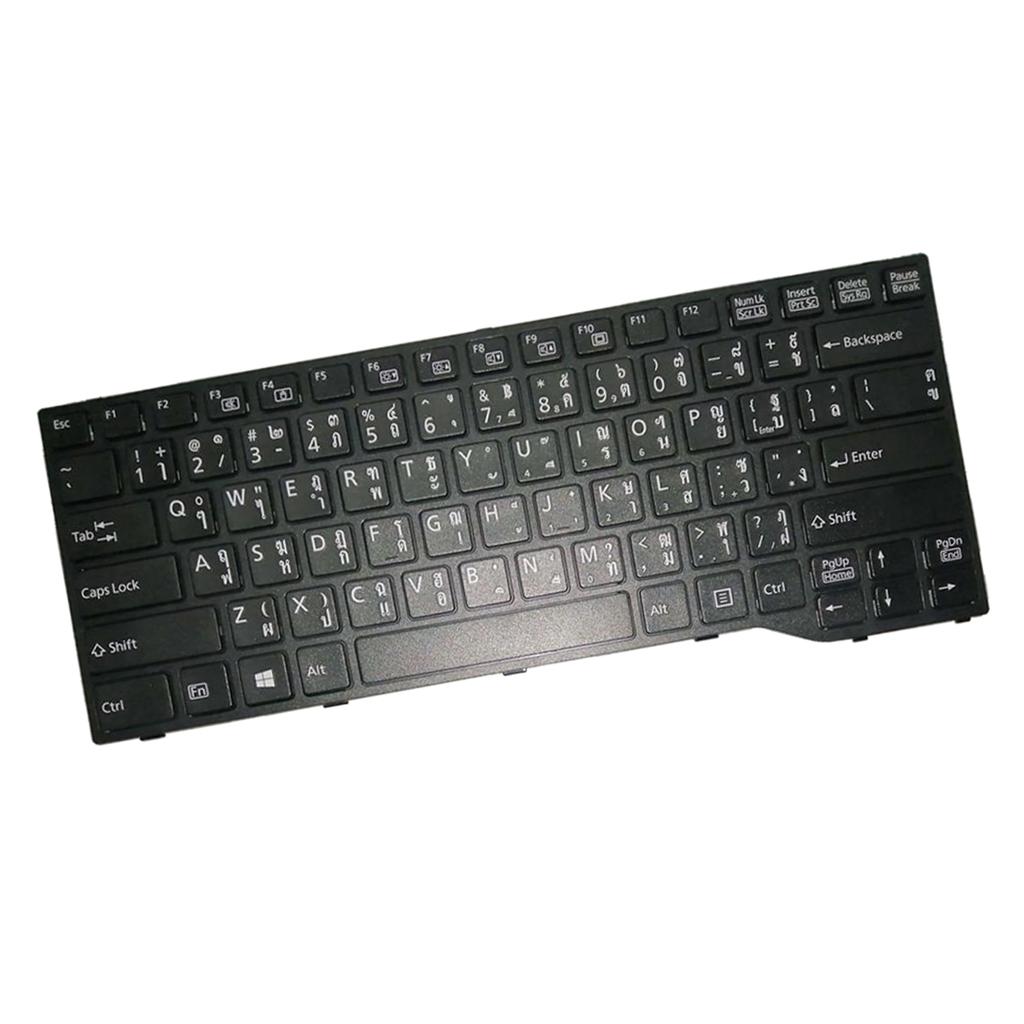 Keyboard Thailand for Fujitsu Lifebook E733 E744 E734 E544 w/ Black Frame