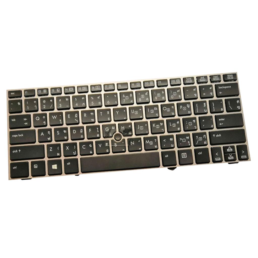 Keyboard For HP EliteBook 2170p 2170 - Thai English Black
