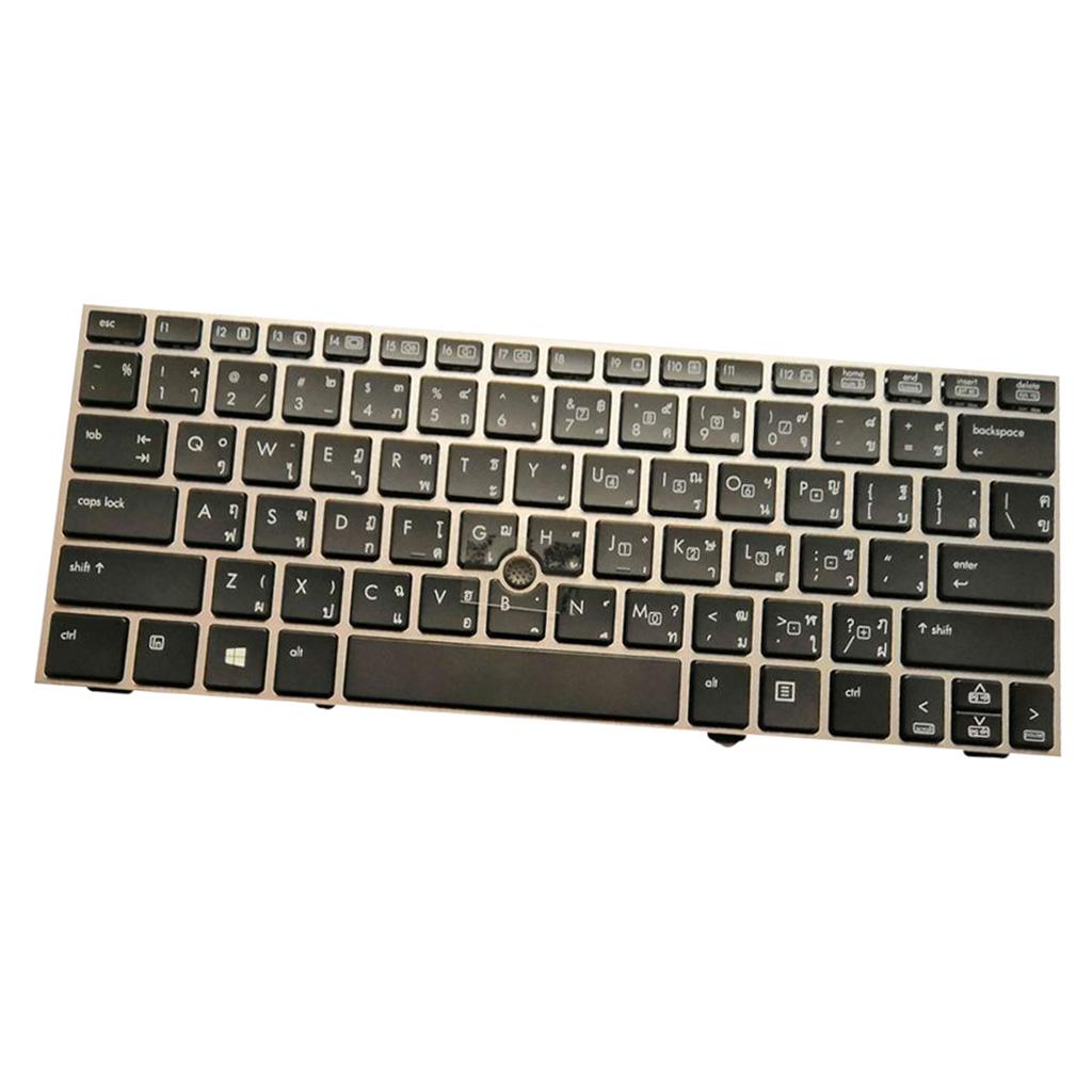 Keyboard For HP EliteBook 2170p 2170 - Thai English Black