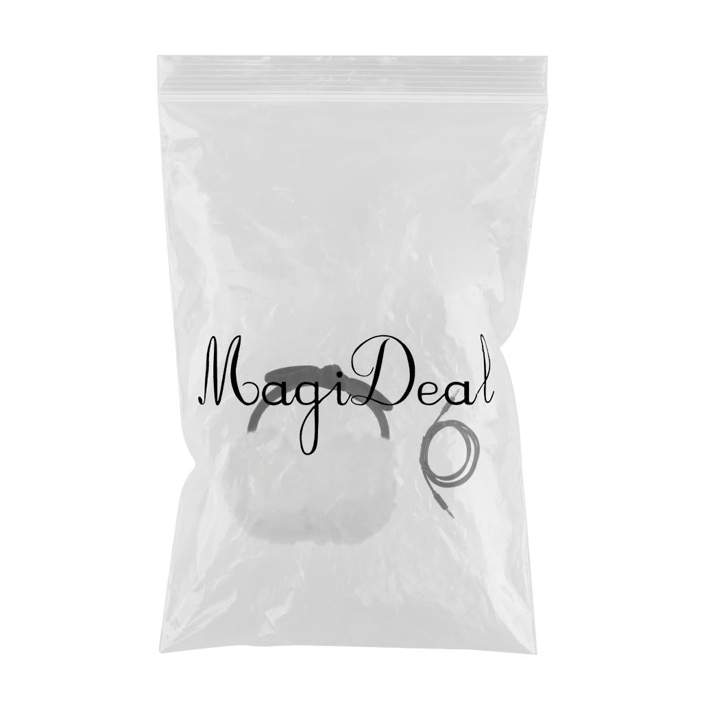 3.5mm Headset Earpiece Earmuffs with Detachable Cable For Mobile Phone