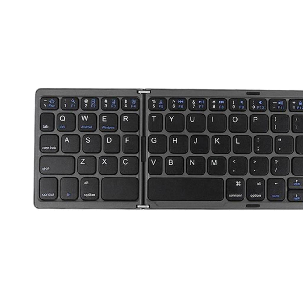 B033 Mini Bluetooth Folding Keyboard Keypad Touchpad Tablet Ipad Phone