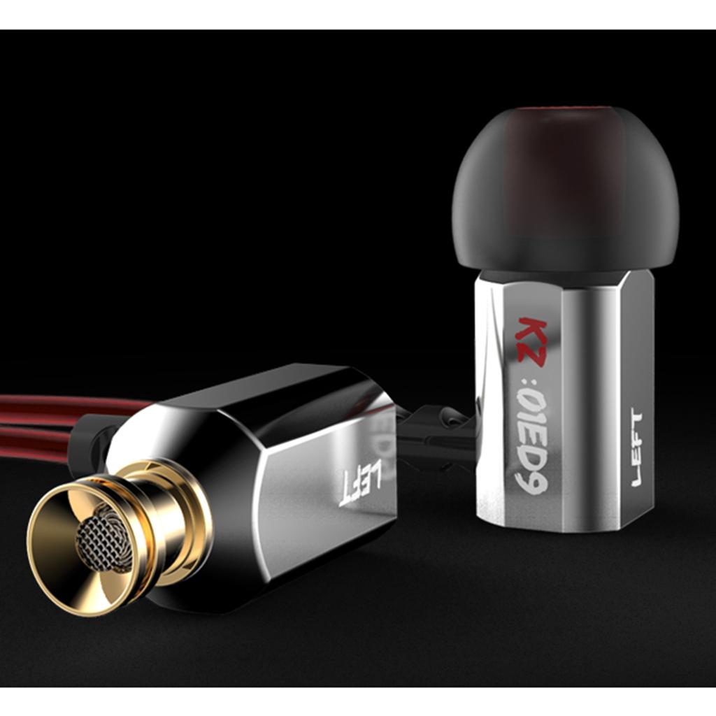 HEAVY DEEP BASS In-ear Earphones Headphones Metal Headset Black without Mic