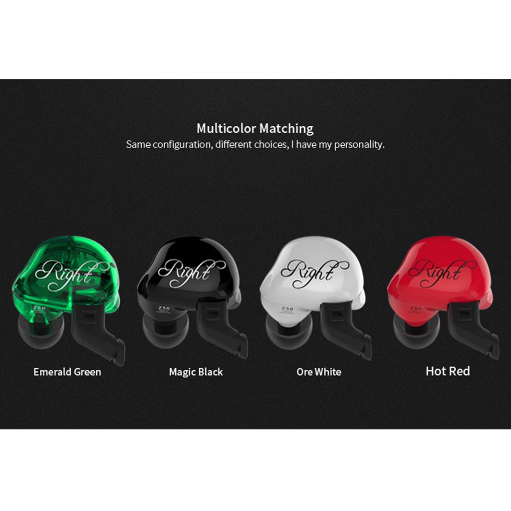 3.5mm Stereo Earphone Headset Headphone Ergonomic EarBuds Green With Mic