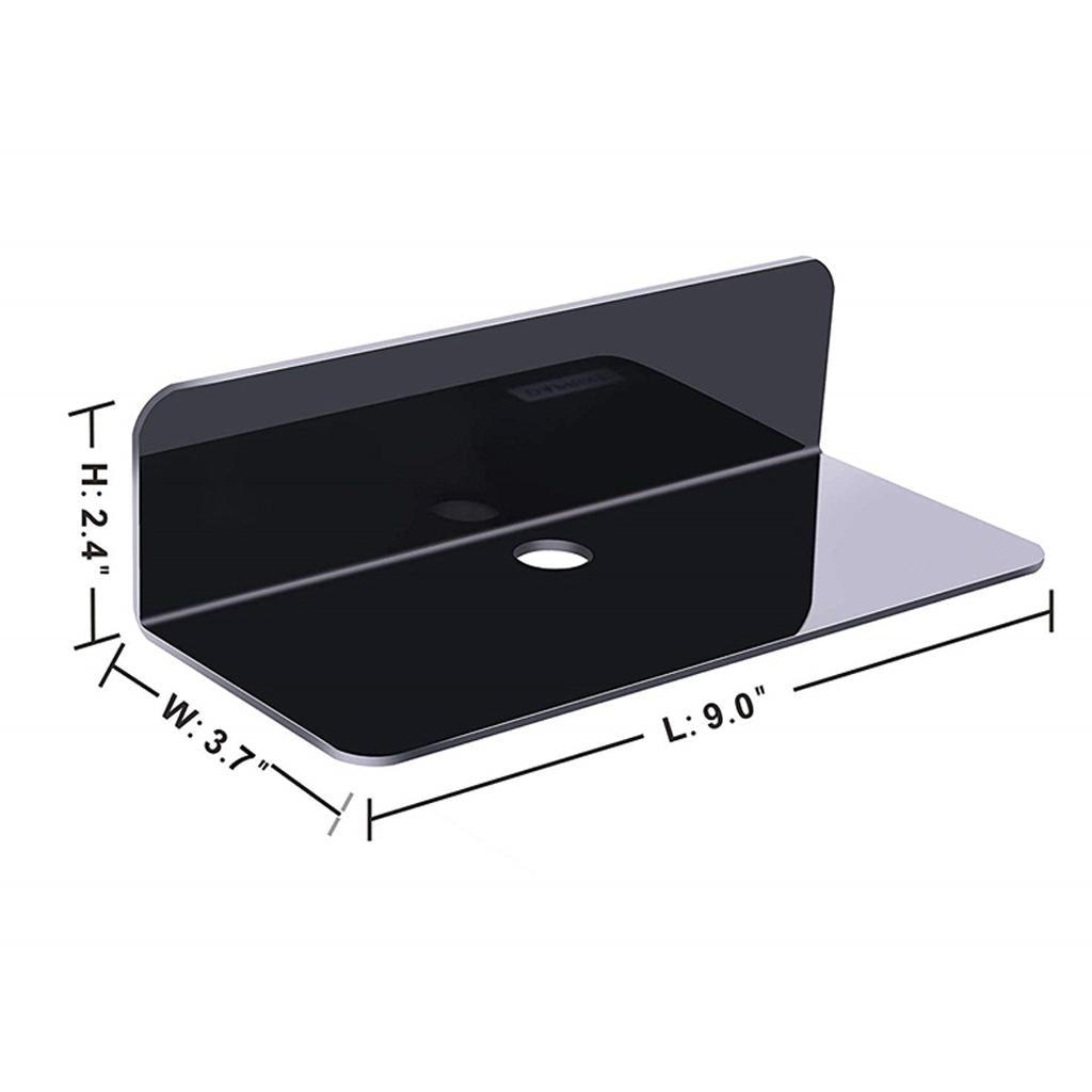 Acrylic Speaker Wall Shelves Damage-Free Expand Wall Space Display Shelf