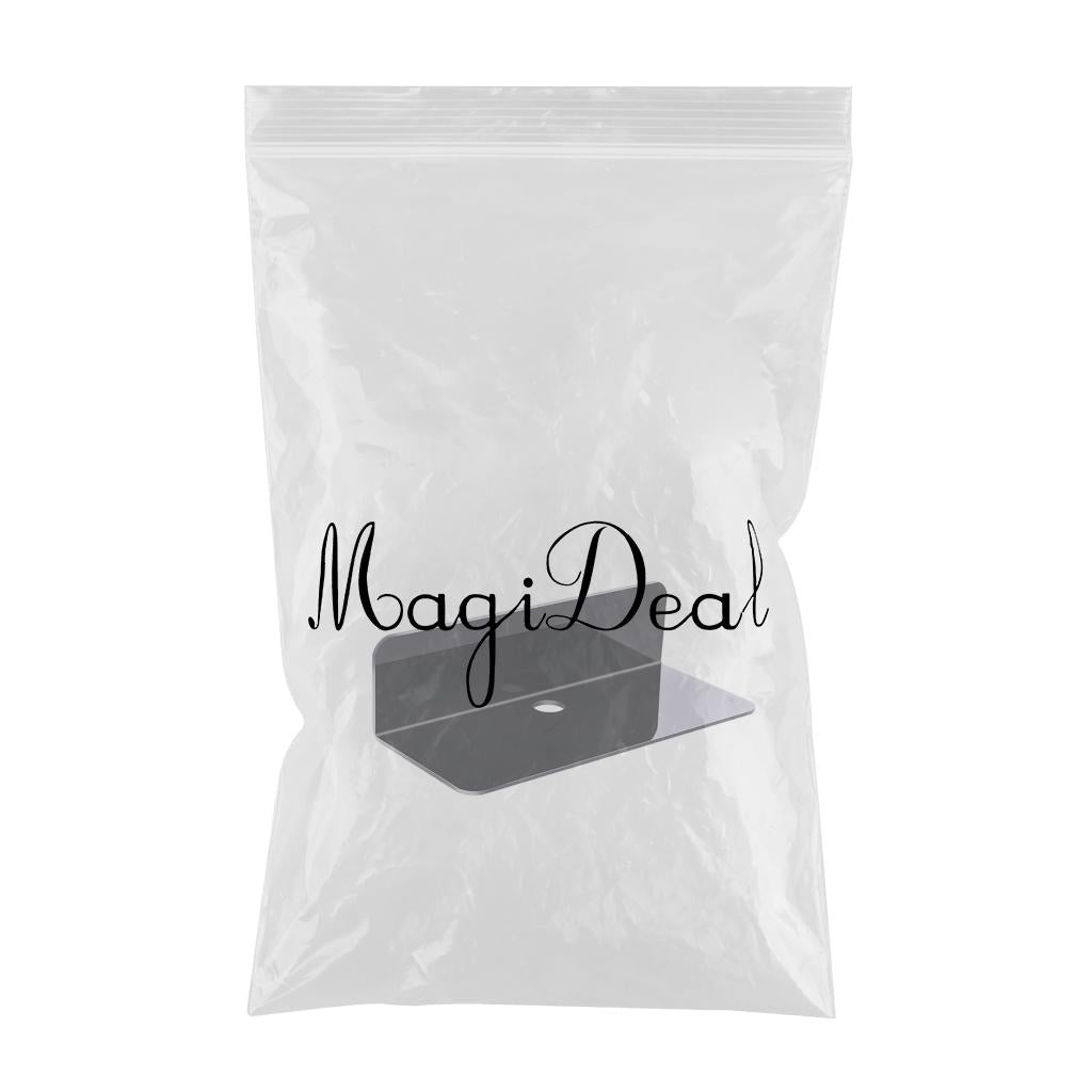 Acrylic Speaker Wall Shelves Damage-Free Expand Wall Space Display Shelf