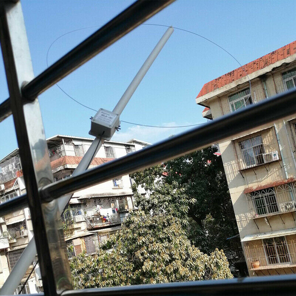 MLA-30 100kHz-30MHz Ring Active Receive Antenna Low Noise Medium ShortWave