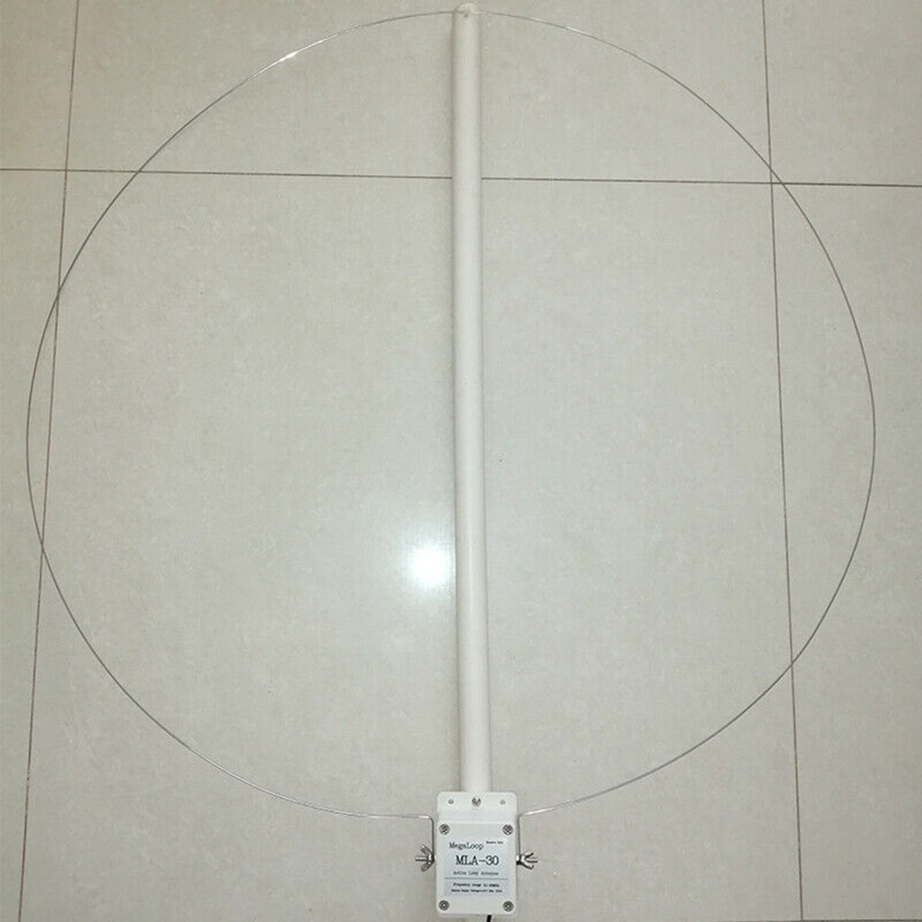 MLA-30 100kHz-30MHz Ring Active Receive Antenna Low Noise Medium ShortWave