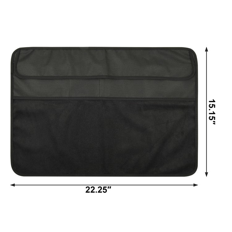 TXESIGN For iMac 24-Inch Computer Monitor Display Screen Dust Cover PU Leather Storage Sleeve Protective Case - Black