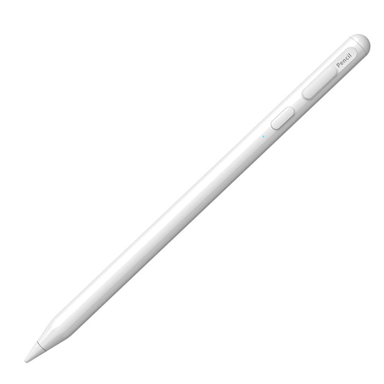 S-IP01 Magnetic Capacitive Pen for iPad , Touch Screen Writing Drawing Stylus Pen Pencil - White