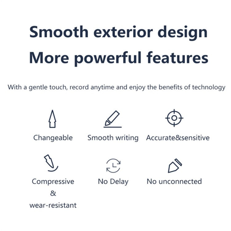 For Apple Pencil 2nd / 1st Generation Capacitive Stylus Pen Nib Replacement Touch Screen Pen Tip