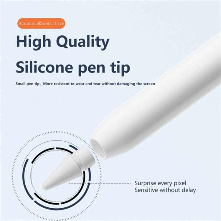 For Apple Pencil 2nd / 1st Generation Capacitive Stylus Pen Nib Replacement Touch Screen Pen Tip
